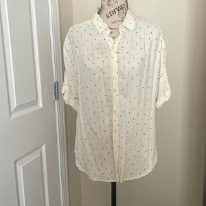 Cross blouse